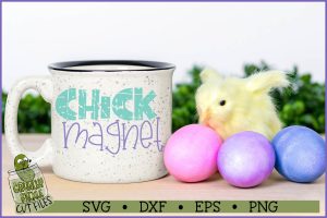 Chick Magnet SVG File