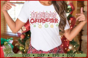 Holiday Cheermeister Christmas SVG File