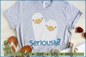 Seriously Seagulls SVG File