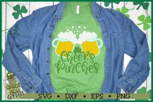 Cheers Pinches St. Patrick's Day SVG File