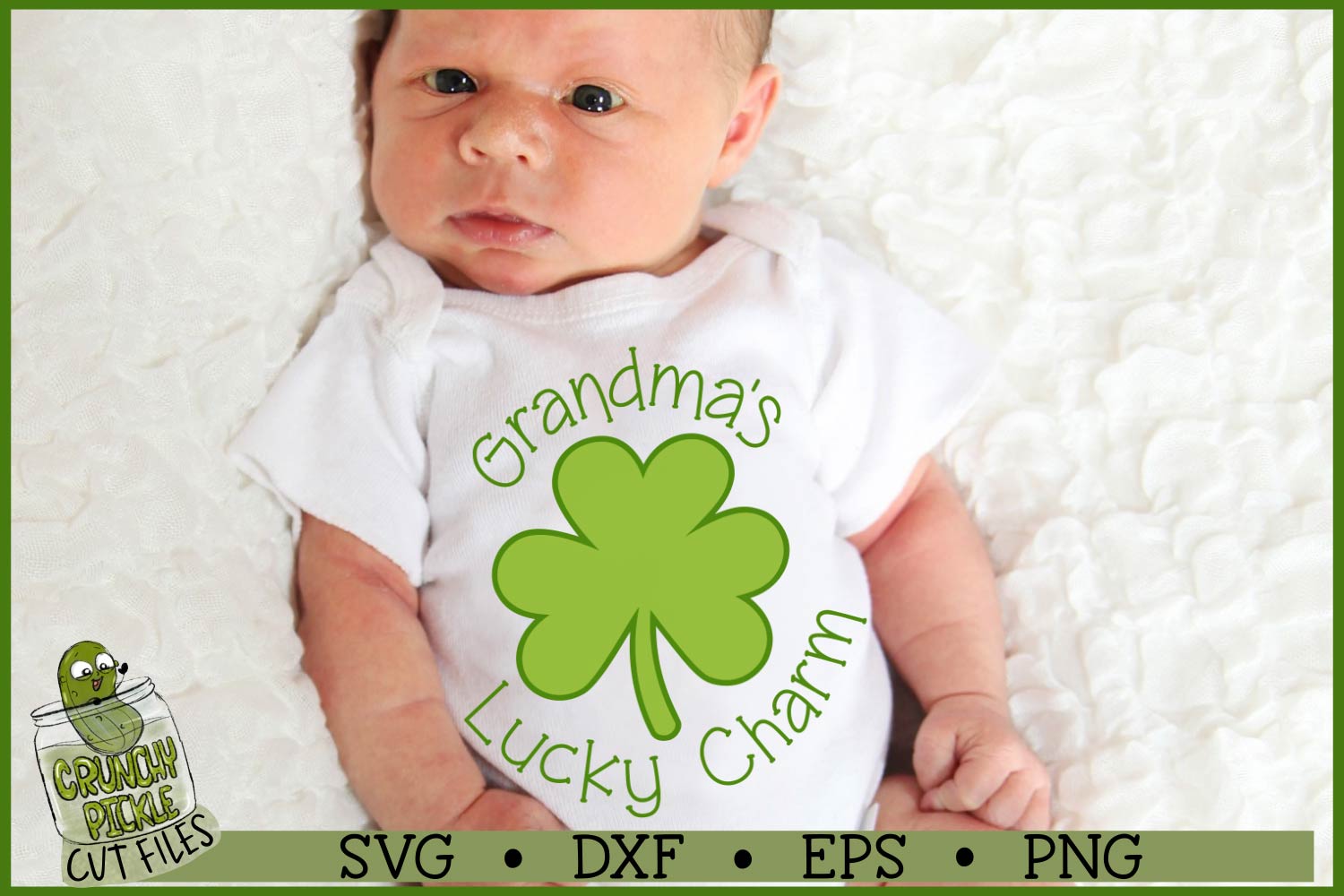 Grandma's Lucky Charm St Patrick's Day SVG File