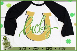 Lucky U St. Patrick's Day SVG File