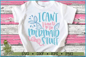 Mermaid Stuff SVG File