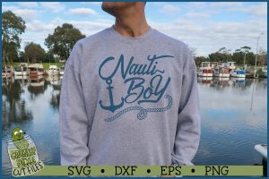 Nauti Boy SVG File
