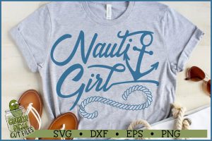 Nauti Girl SVG File