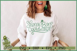 Shenanigans Coordinator St. Patrick's Day SVG File
