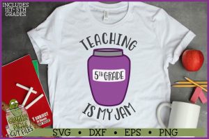 Teaching is my Jam SVG File