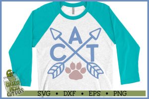 Cat Arrows SVG File