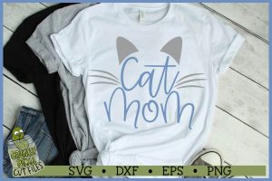 Cat Mom SVG File