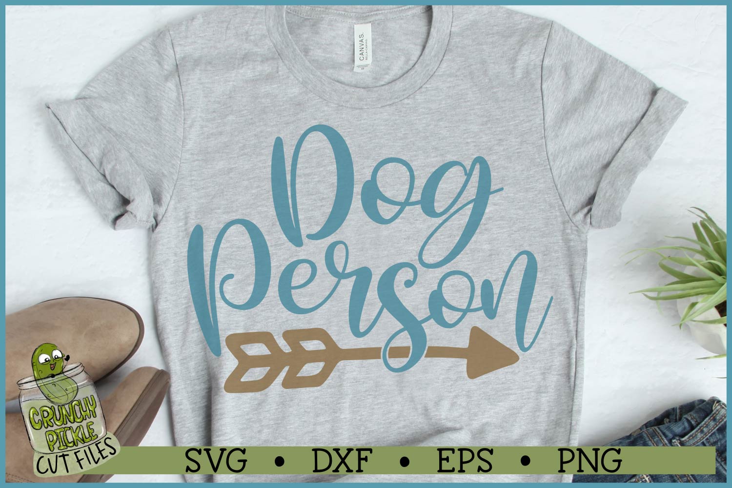 Dog Person SVG File