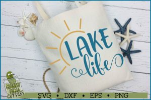Lake Life SVG File