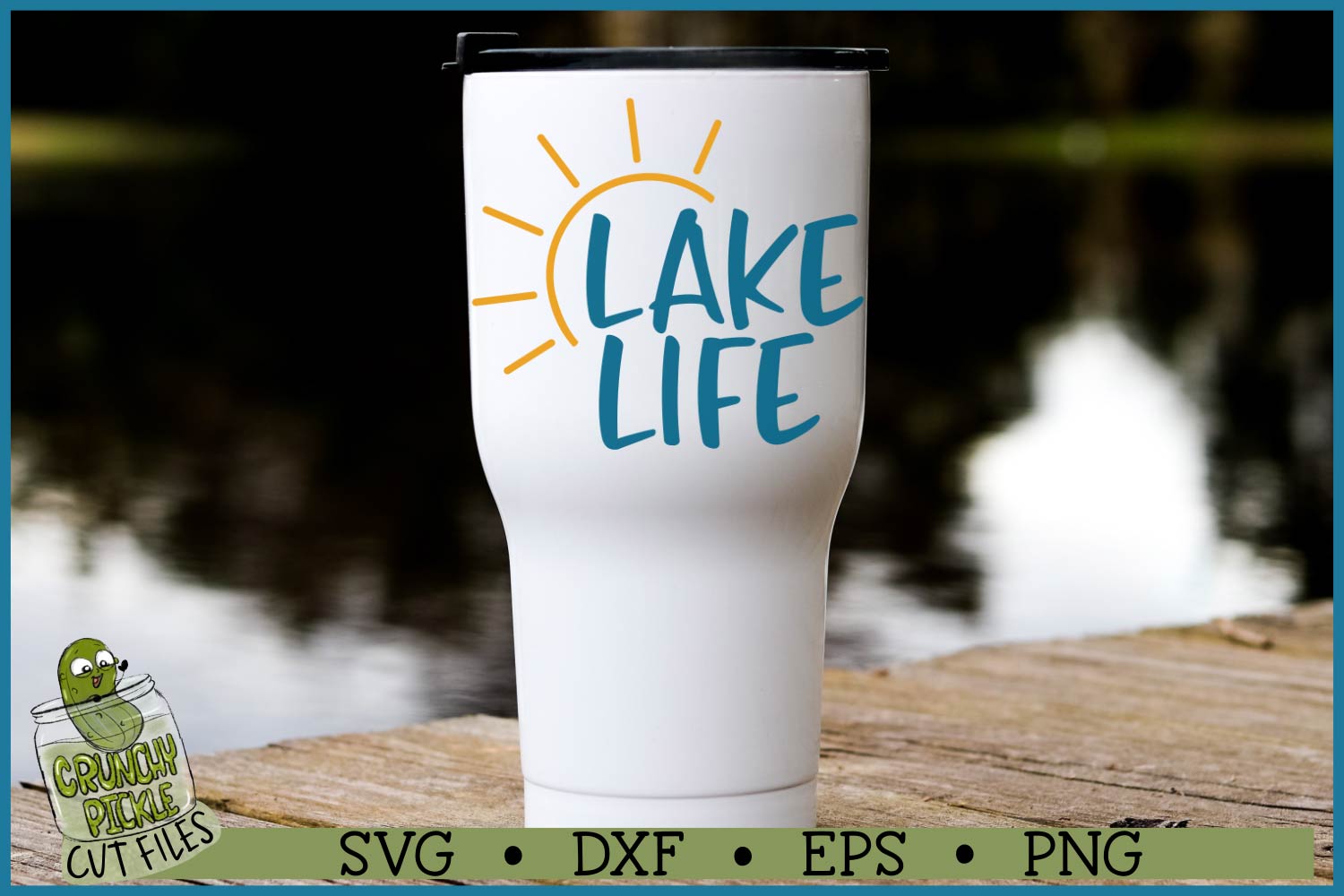 Lake Life Sun 2 SVG