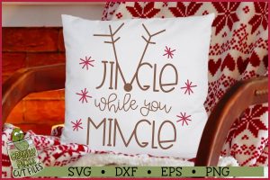 Jingle While You Mingle SVG File