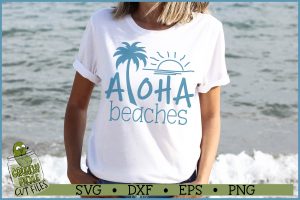 Aloha Beaches SVG File