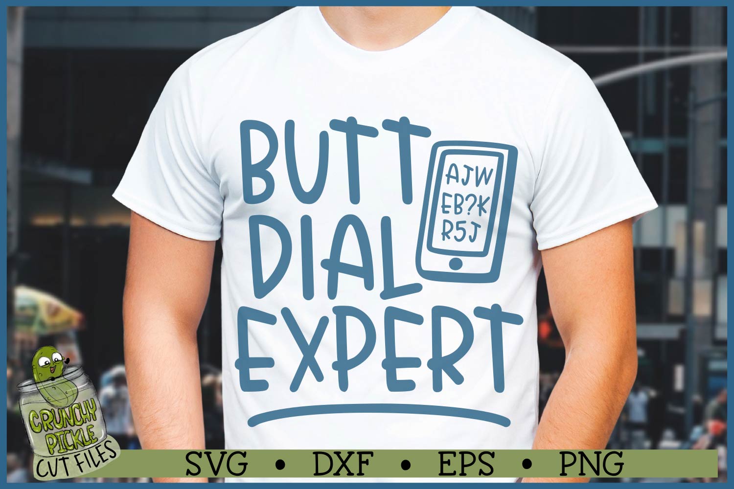 Butt Dial Expert Funny SVG File