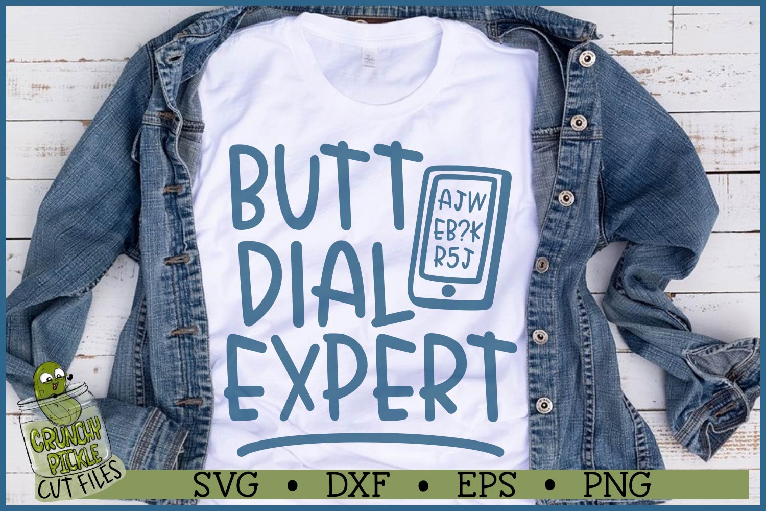 Butt Dial Expert Funny SVG File - Image 2