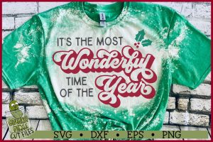 Most Wonderful Time of the Year Christmas SVG File