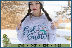 Got Snow Snowman SVG File