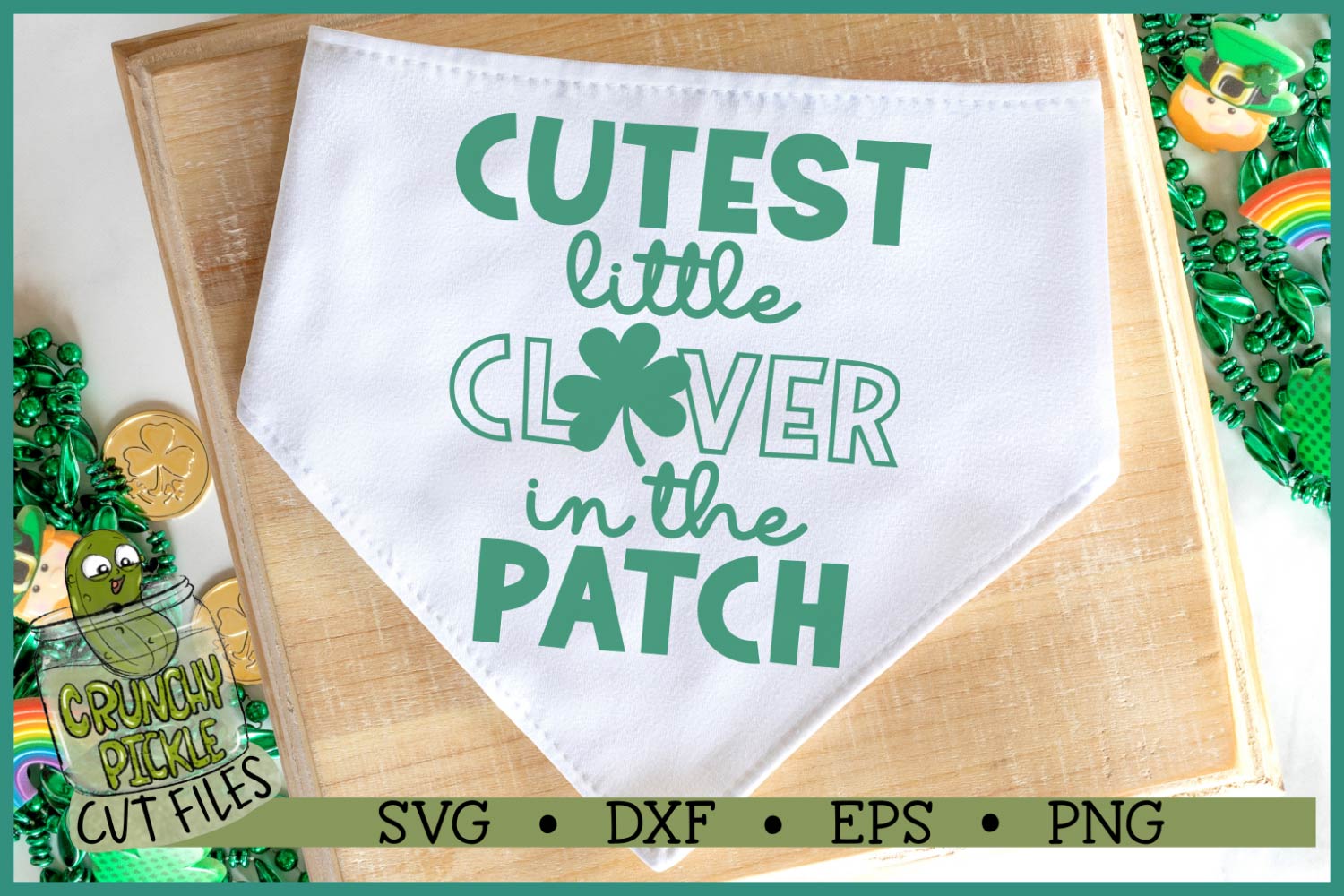 Cutest Clover in the Patch SVG File - Image 2