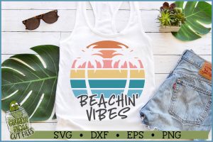 Beachin' Vibes Smooth SVG File