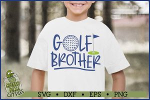 Golf Brother SVG File