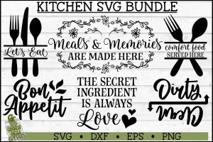 Kitchen Decor SVG Bundle