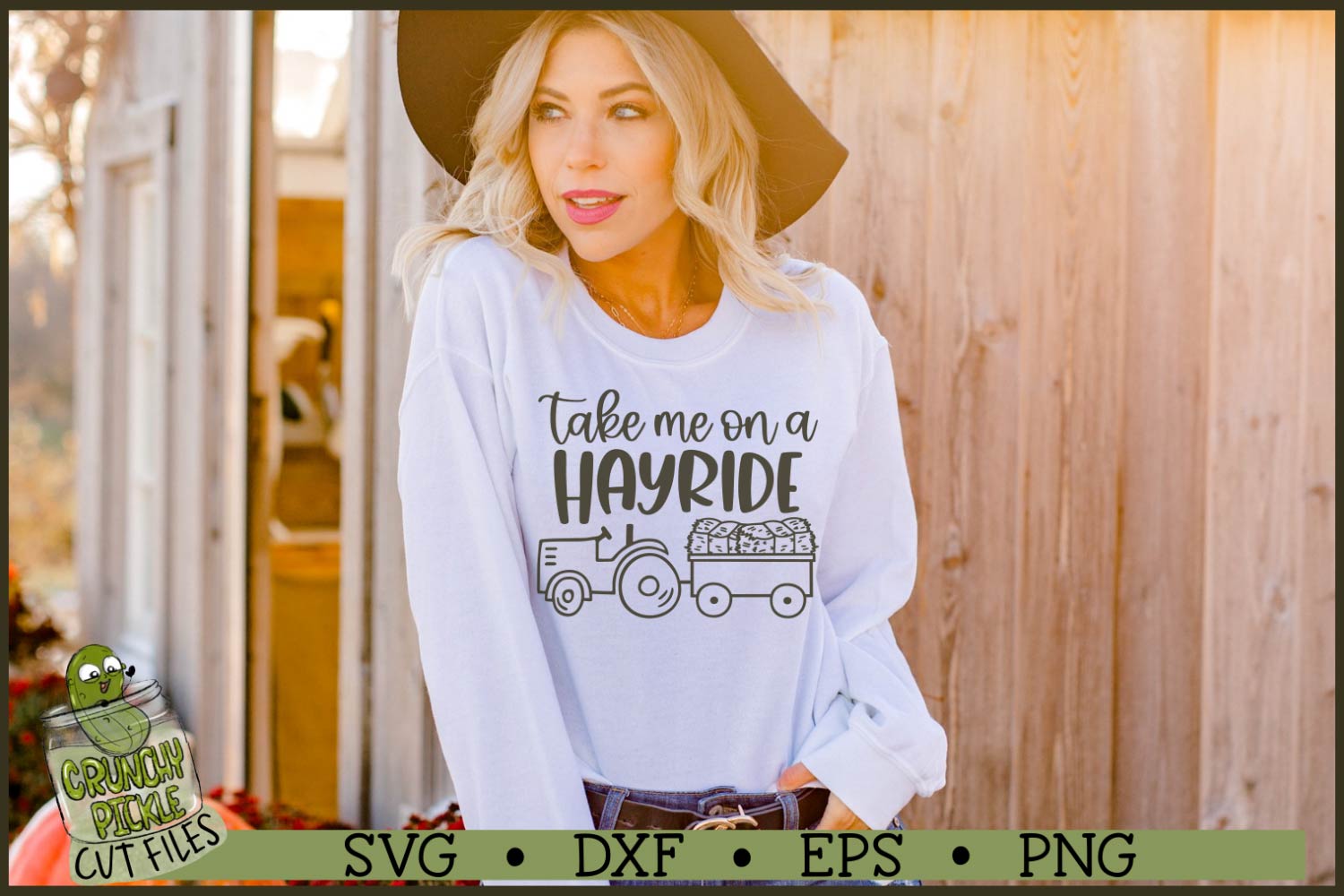 Take Me on a Hayride SVG File