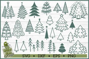 Christmas Trees SVG Bundle