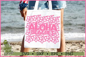 Aloha Beaches Hibiscus SVG File