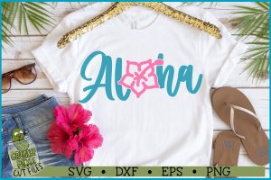Aloha Hibiscus SVG File