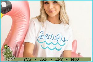 Beachy Waves SVG File