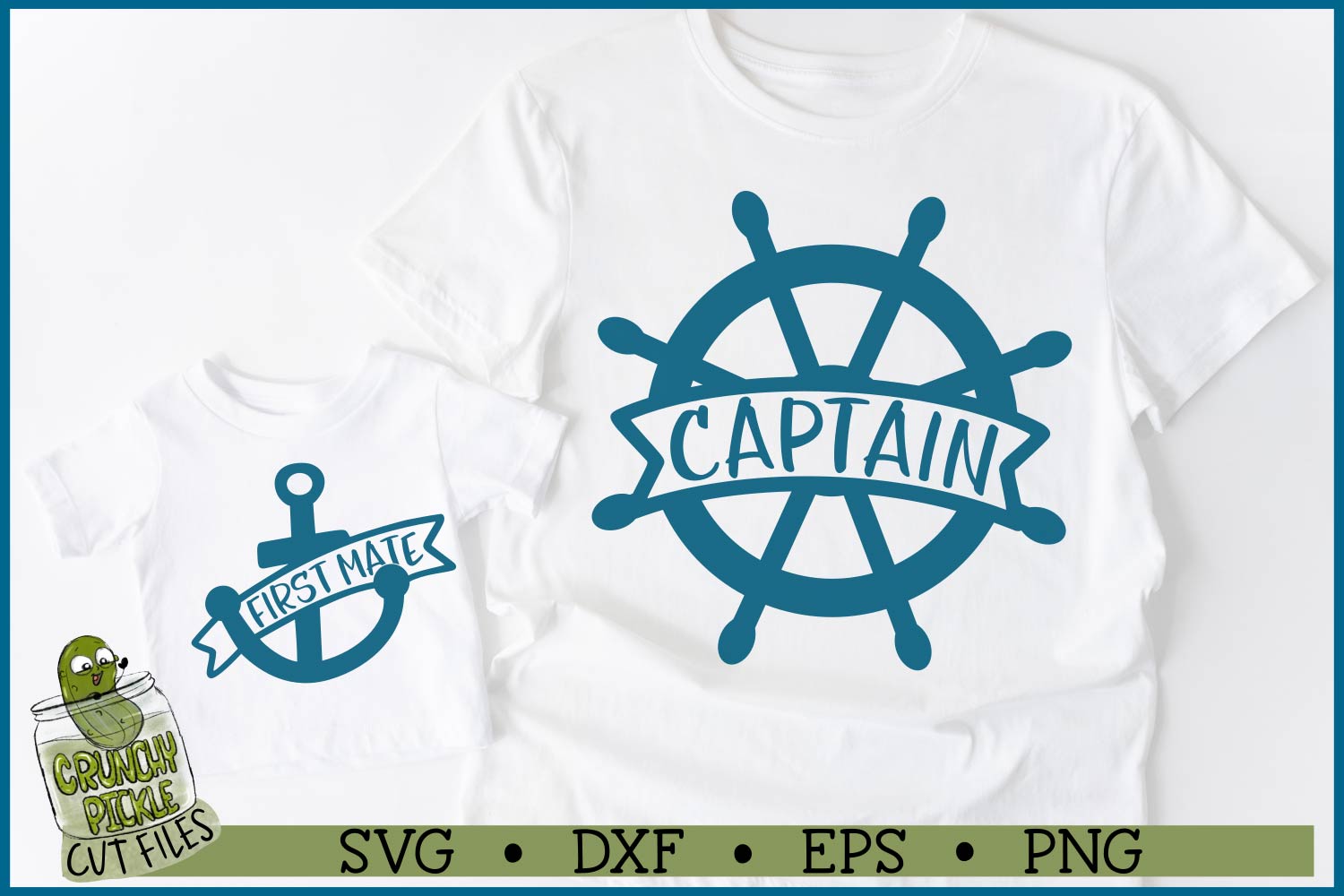 Captain and First Mate SVG File - Image 2
