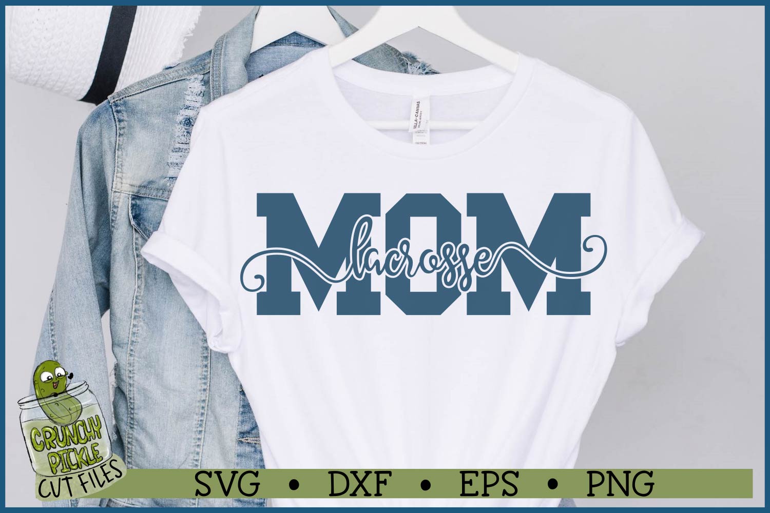Knockout Lacrosse Mom SVG File
