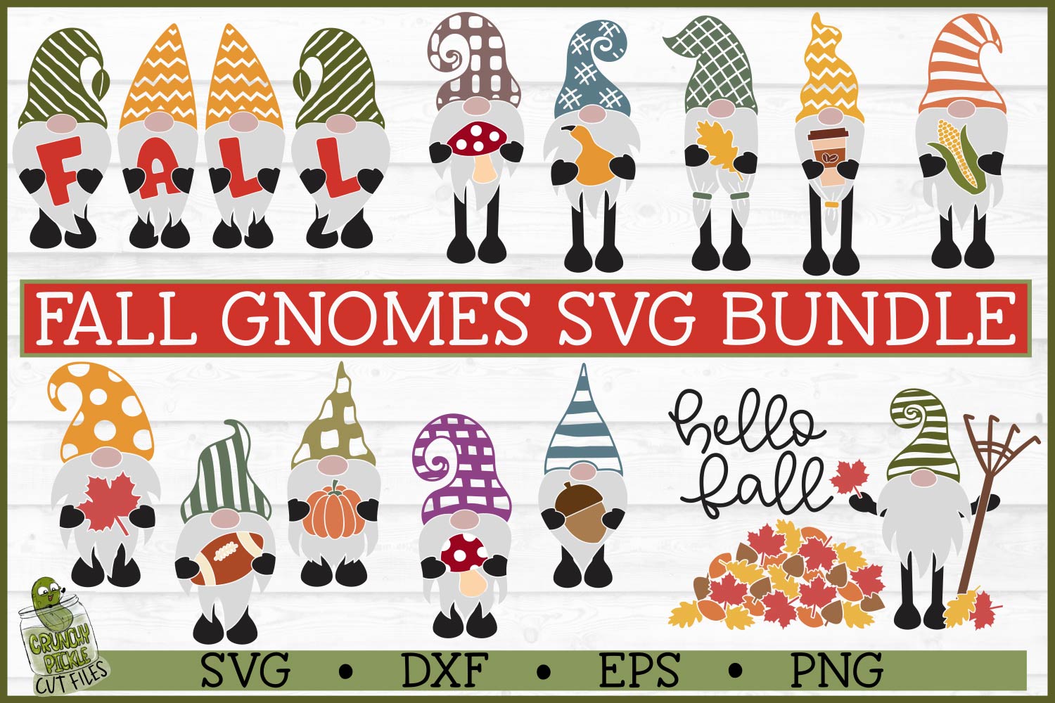 Fall Gnomes SVG Bundle