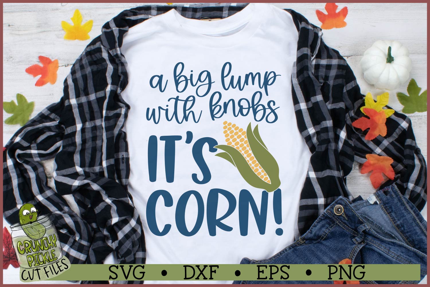 Big Lump With Knobs Corn SVG File