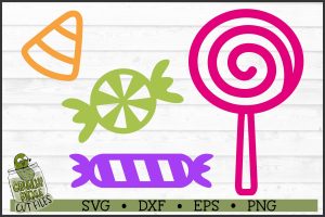 Halloween Candy SVG Files