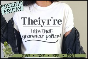Grammar Police SVG File