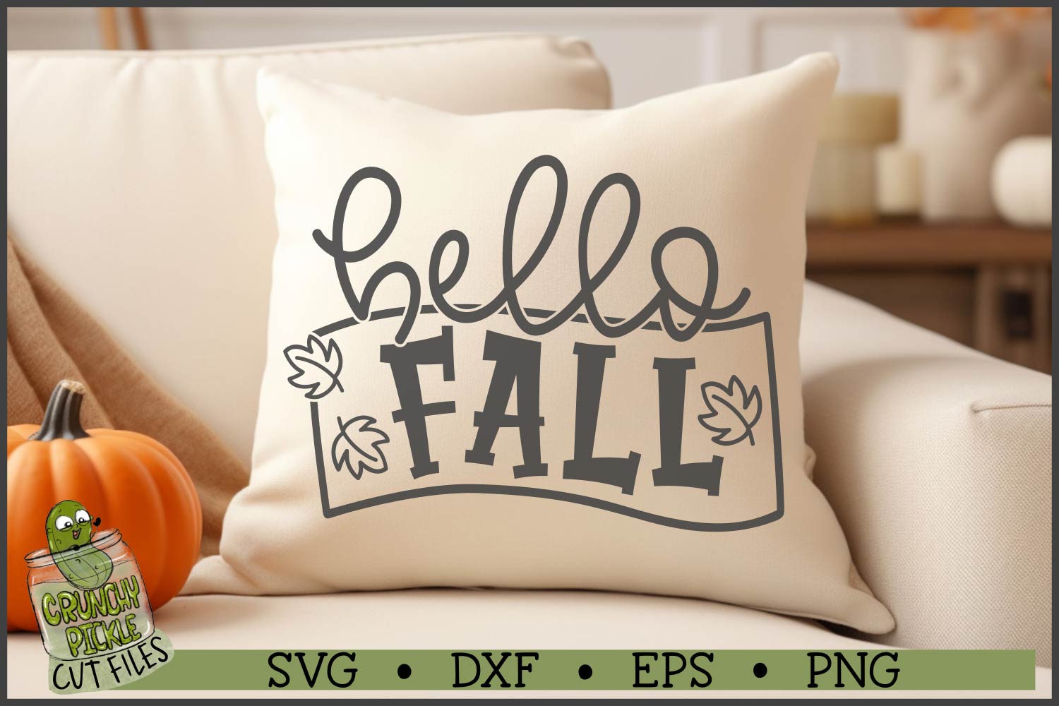Hello Fall SVG File - Image 2