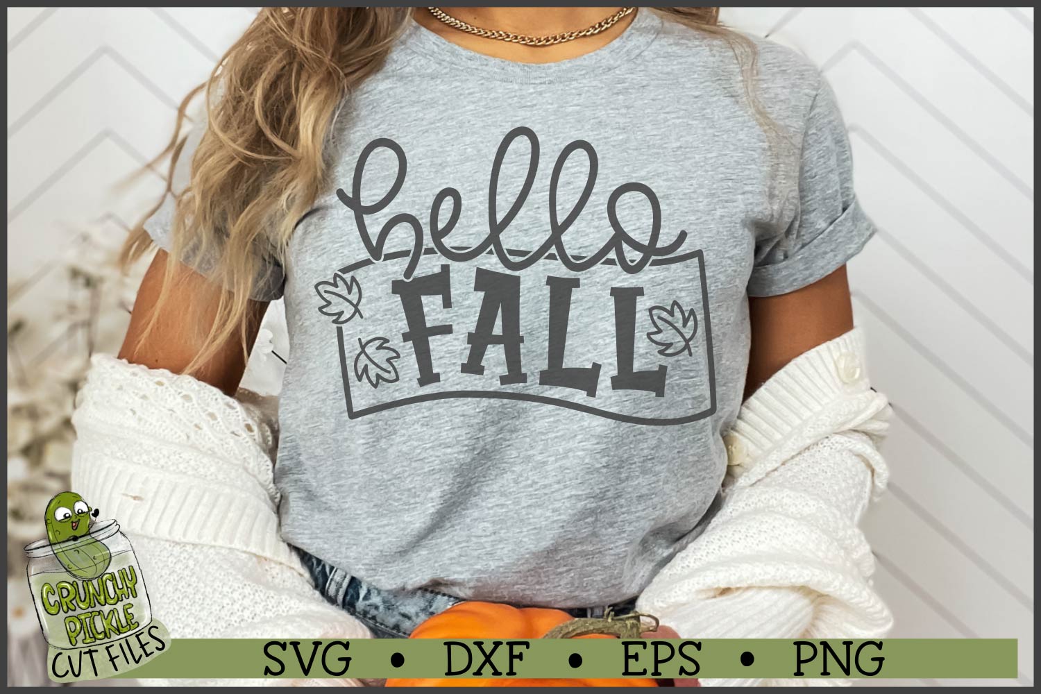Hello Fall SVG File