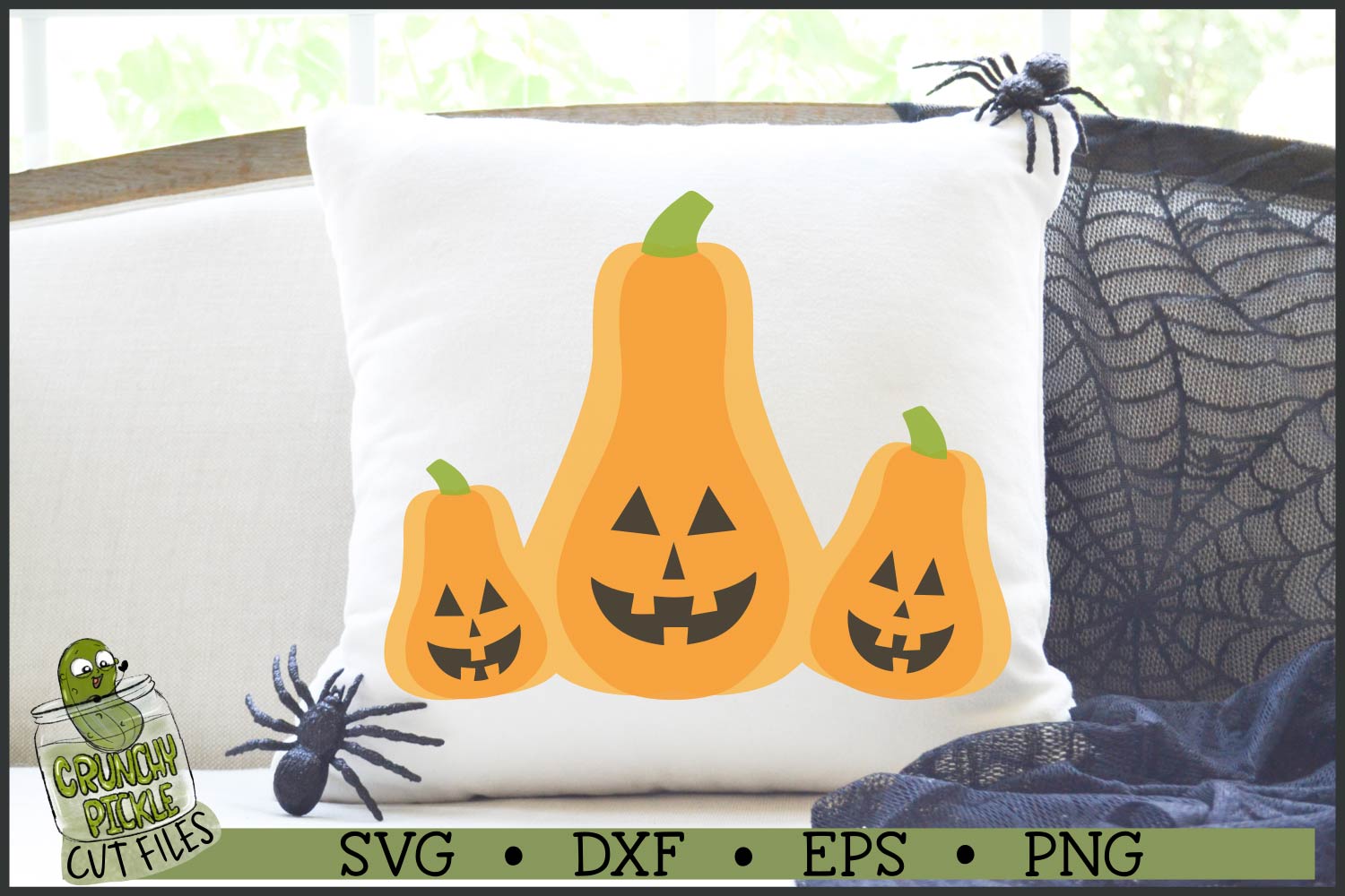 Tall Jack O'Lanterns SVG File - Image 2