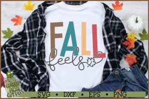 Fall Feels SVG File
