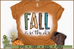 Fall is in the Air SVG File