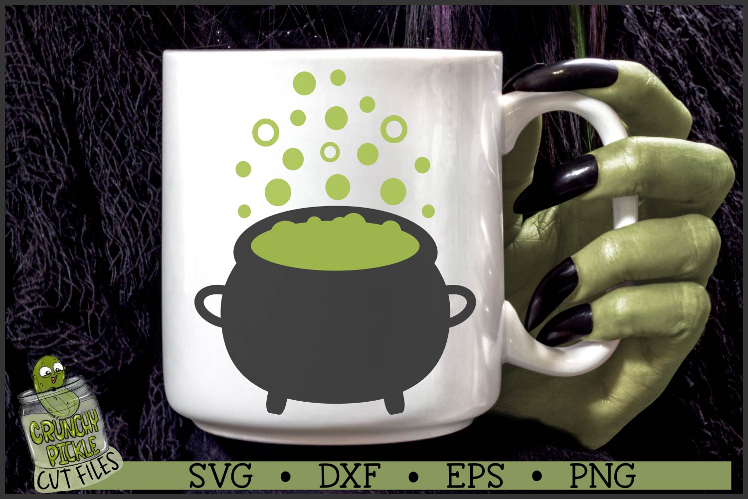 Witch Cauldrons SVG File - Image 4