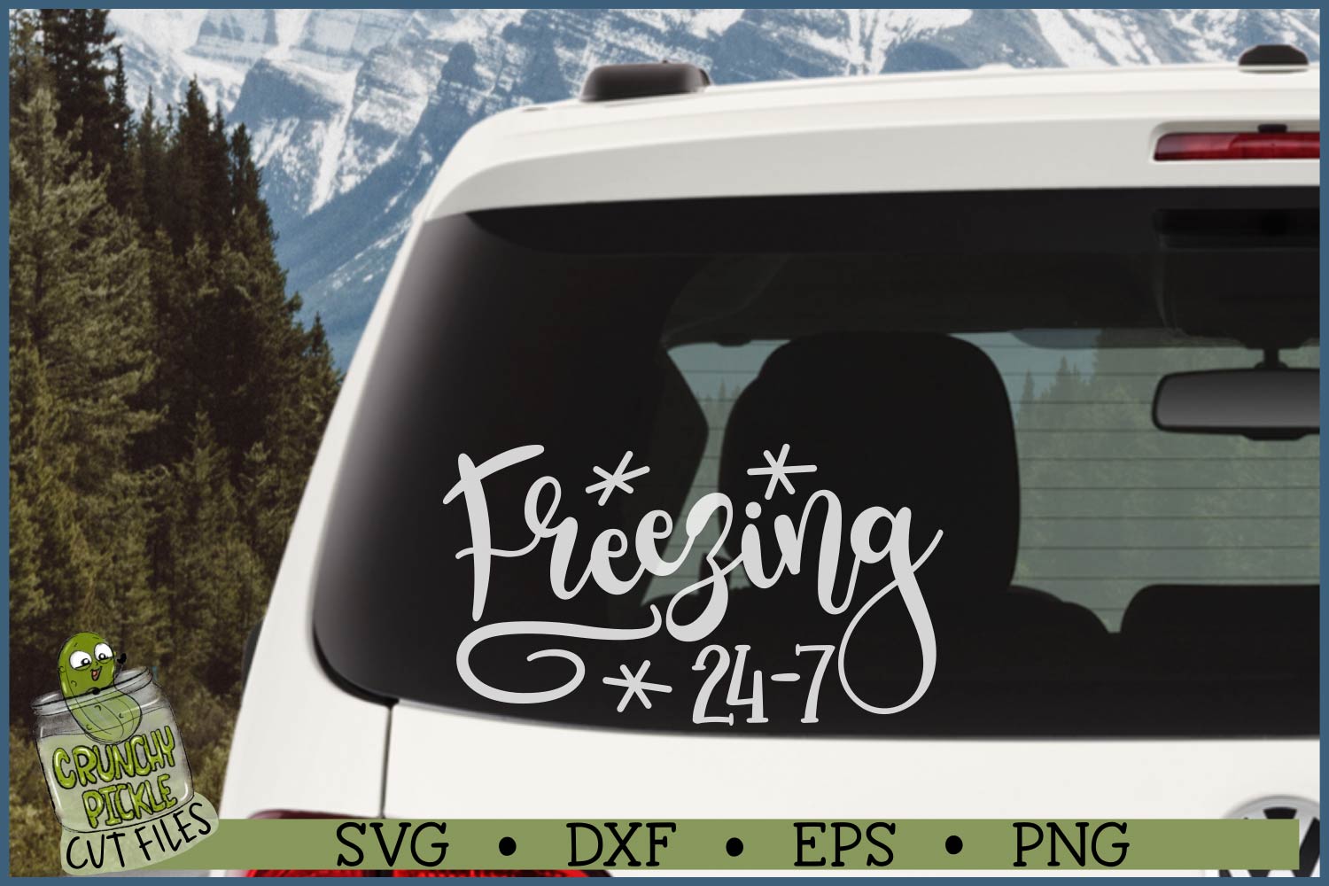 Freezing 24-7 SVG File - Image 2