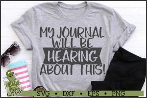 My Journal Funny SVG File