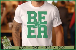 Clover Beer SVG File