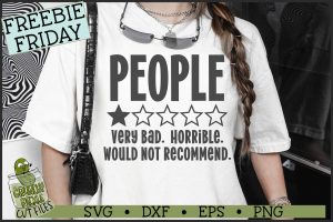 People 1 Star SVG File