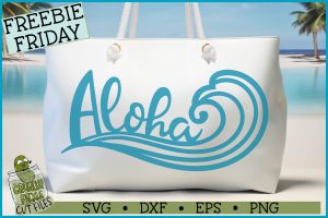 Aloha Wave SVG File