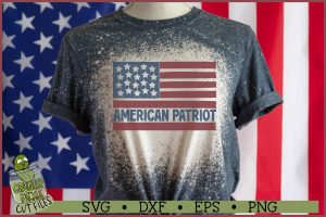Patriotic Flag American Patriot SVG File