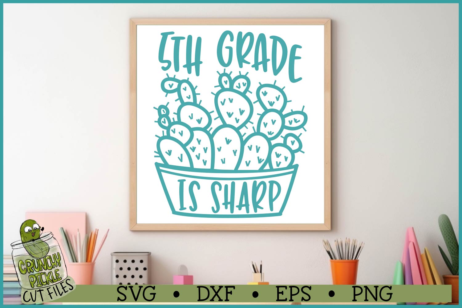 5th Grade is Sharp SVG File